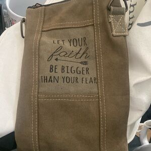 Vintage addiction cross body satchel